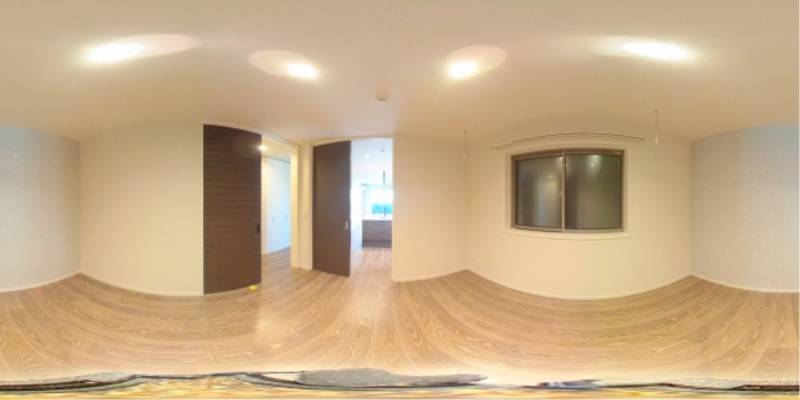 パノラマ画像洋室