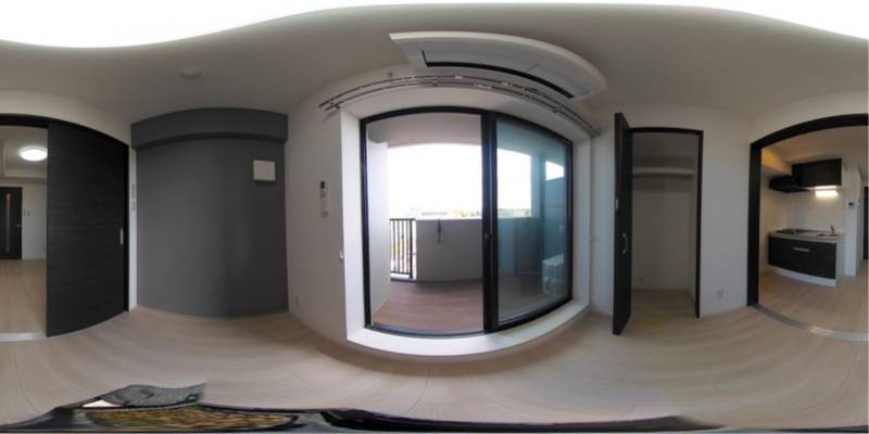 パノラマ画像洋室