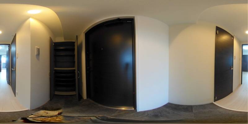 パノラマ画像玄関