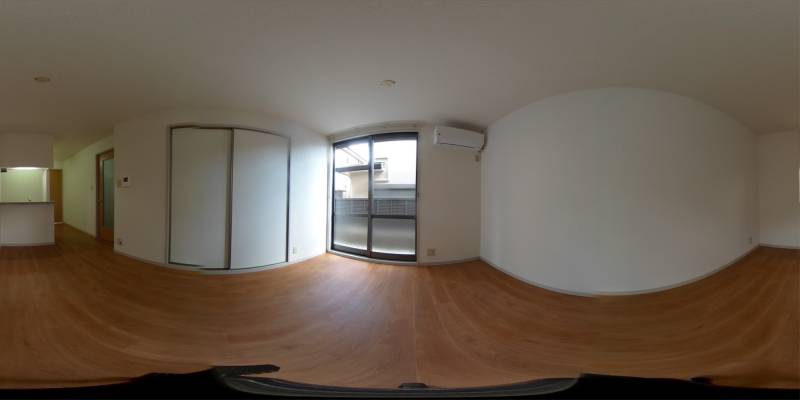 パノラマ画像リビング