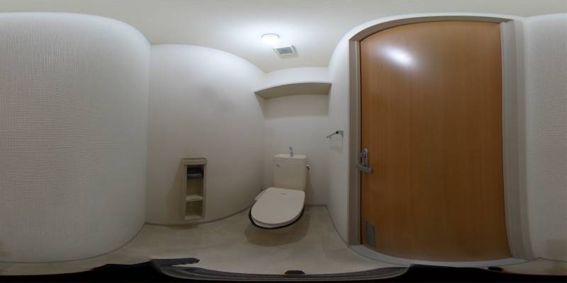 パノラマ画像トイレ