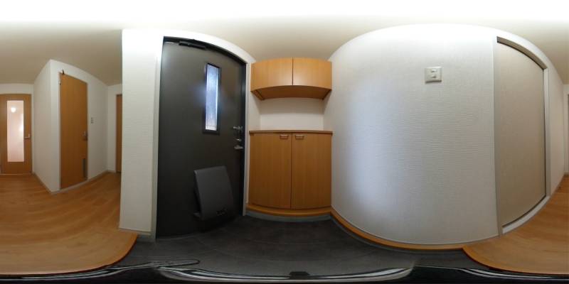 パノラマ画像玄関