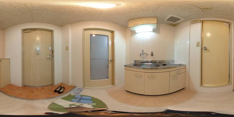 パノラマ画像キッチン