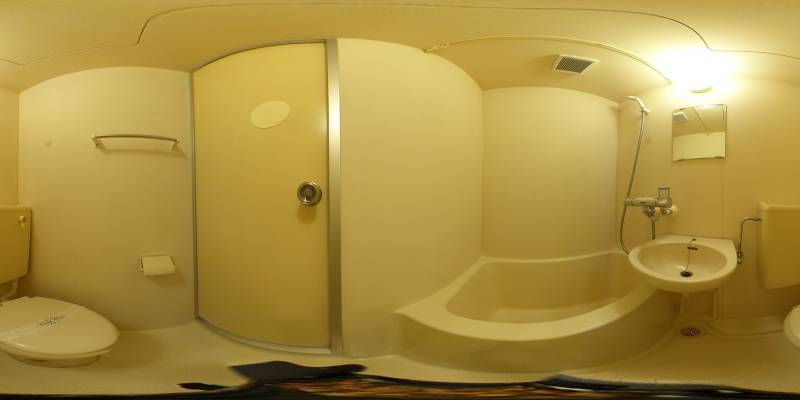 パノラマ画像バスルーム