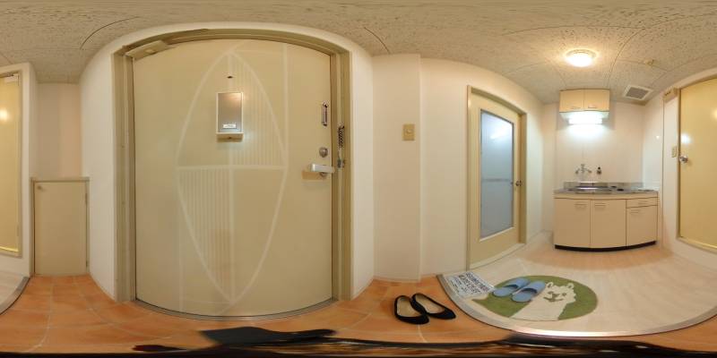 パノラマ画像玄関