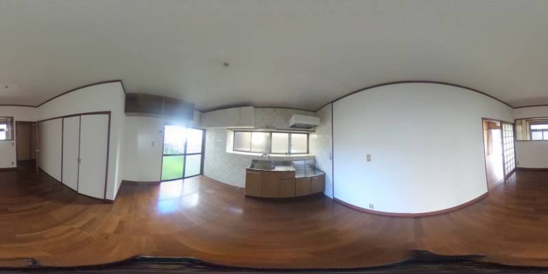 パノラマ画像リビング