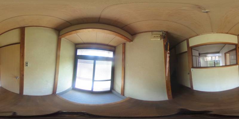 パノラマ画像玄関