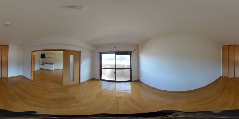 パノラマ画像洋室