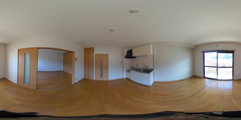 パノラマ画像リビング