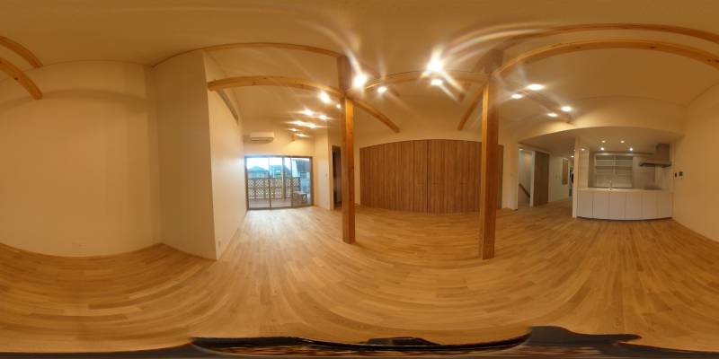 パノラマ画像洋室