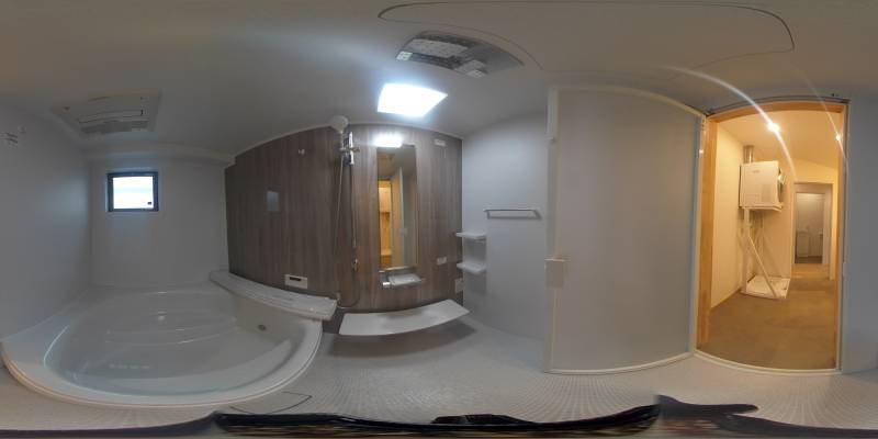 パノラマ画像バスルーム