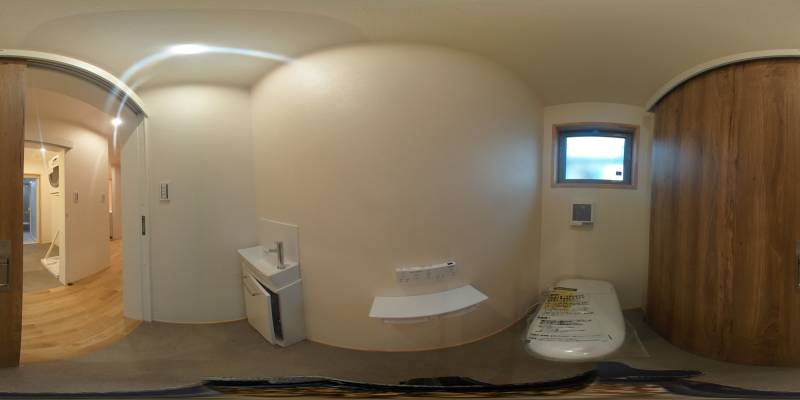 パノラマ画像トイレ