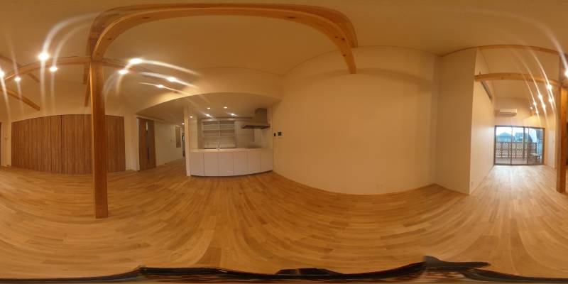 パノラマ画像洋室