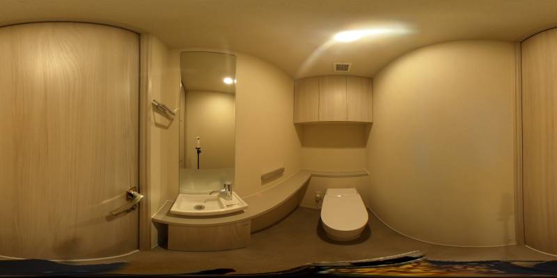 パノラマ画像トイレ