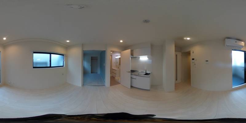 パノラマ画像洋室