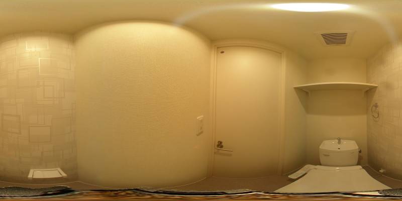 パノラマ画像トイレ