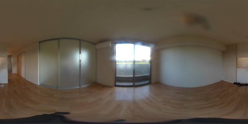 パノラマ画像リビング