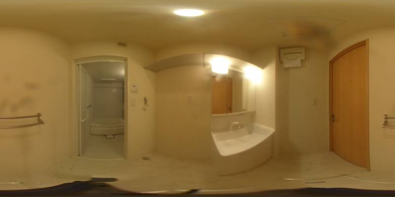 パノラマ画像洗面所