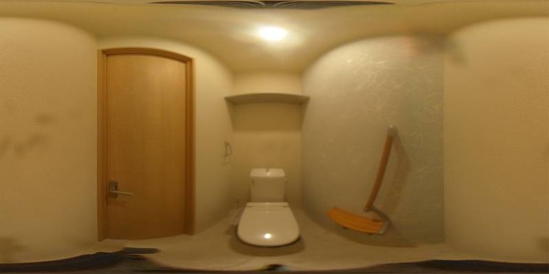 パノラマ画像トイレ