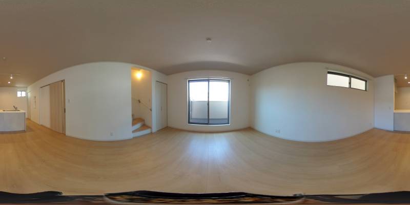 パノラマ画像リビング