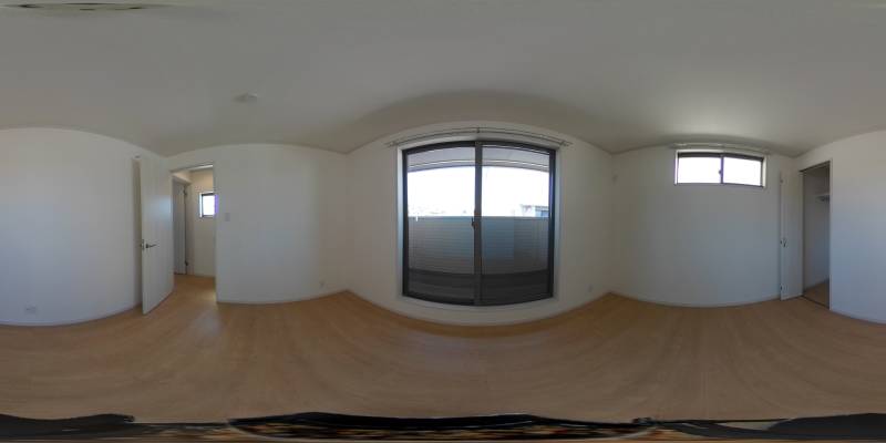 パノラマ画像洋室