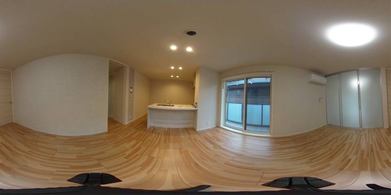 パノラマ画像洋室