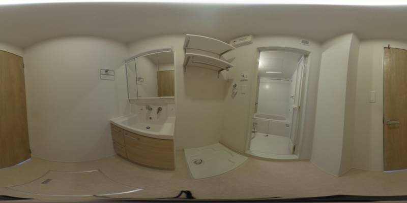 パノラマ画像洗面所