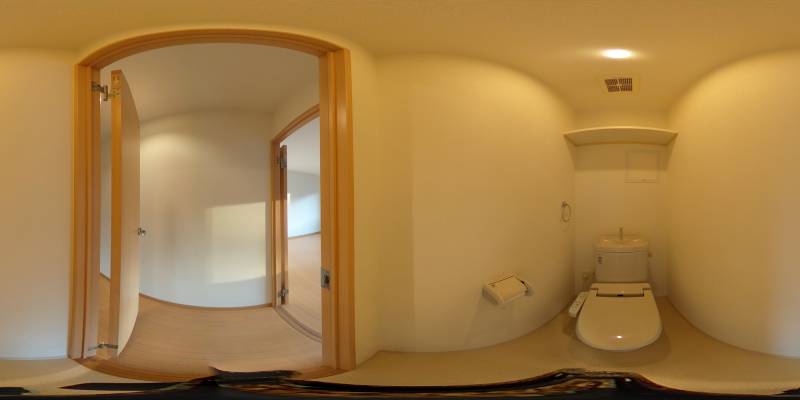 パノラマ画像トイレ
