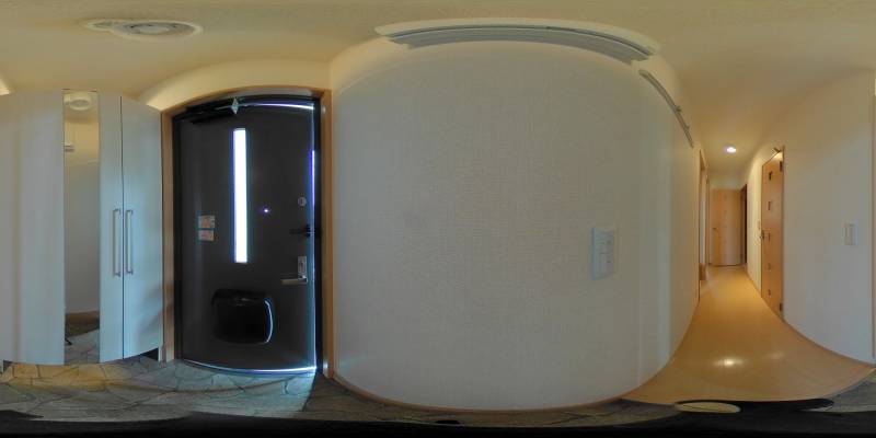 パノラマ画像玄関