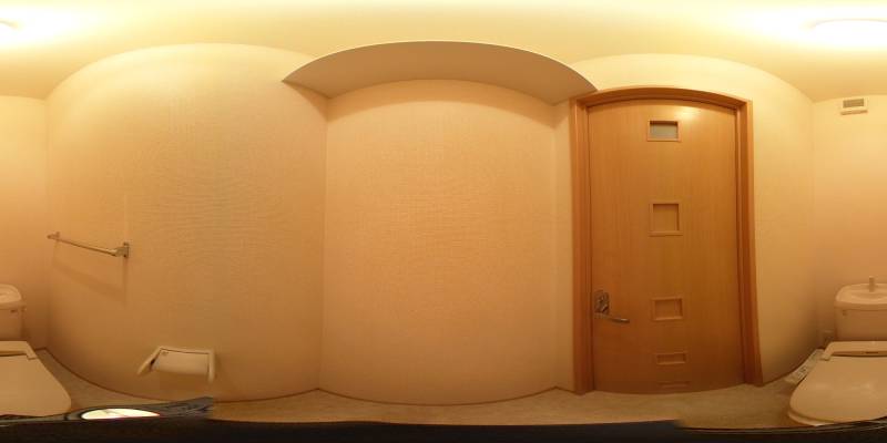 パノラマ画像トイレ