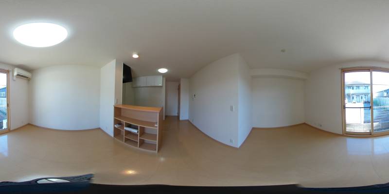 パノラマ画像リビング