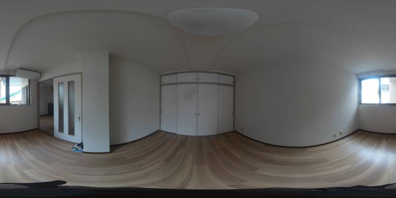 パノラマ画像洋室