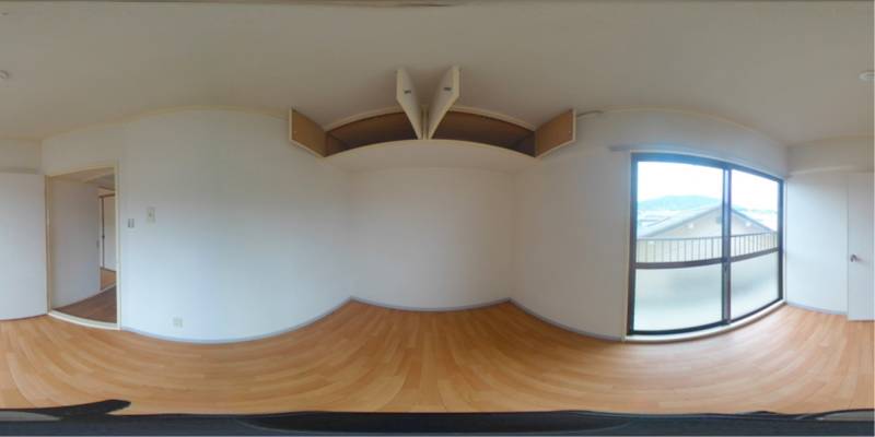 パノラマ画像洋室