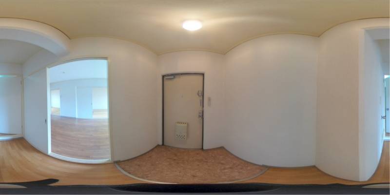 パノラマ画像玄関