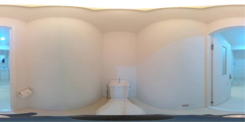 パノラマ画像トイレ