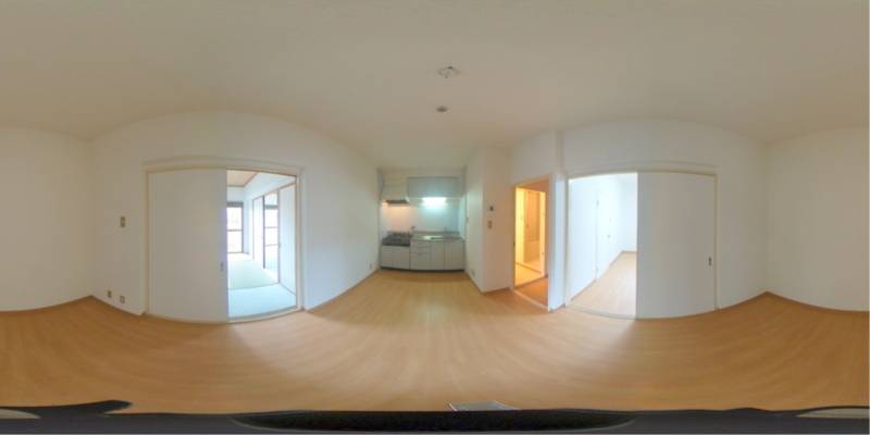 パノラマ画像リビング