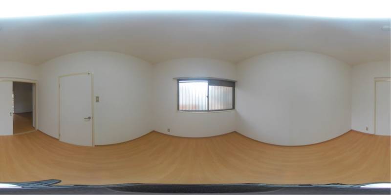 パノラマ画像洋室