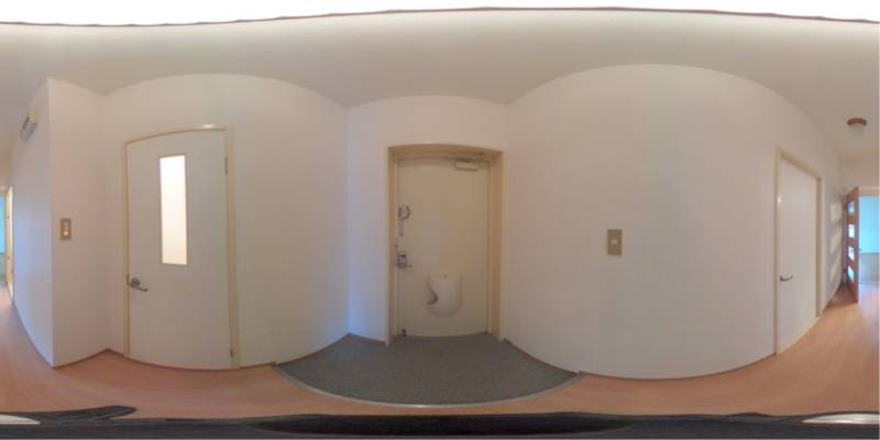 パノラマ画像玄関