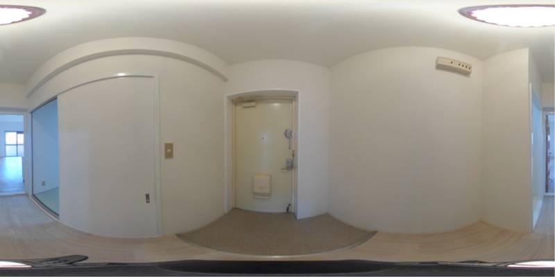 パノラマ画像玄関