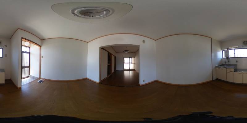 パノラマ画像ダイニング