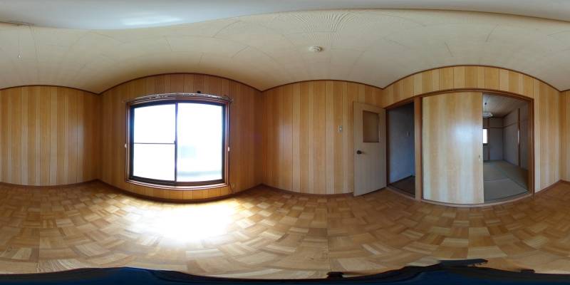 パノラマ画像洋室