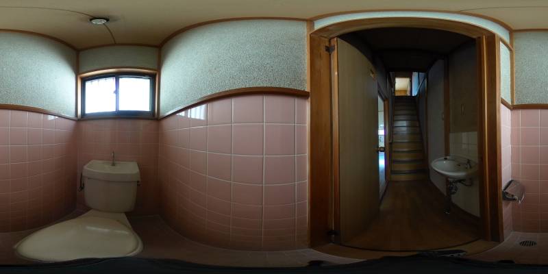 パノラマ画像トイレ