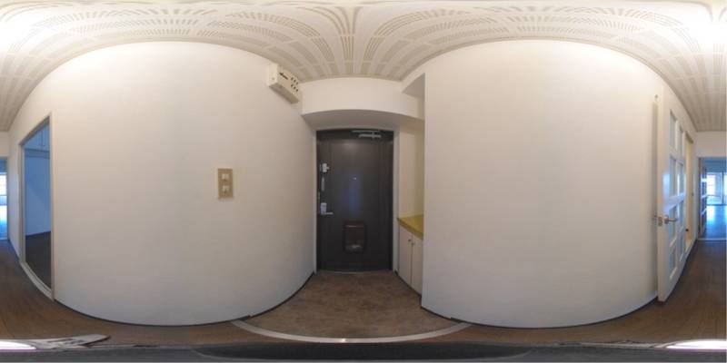 パノラマ画像玄関