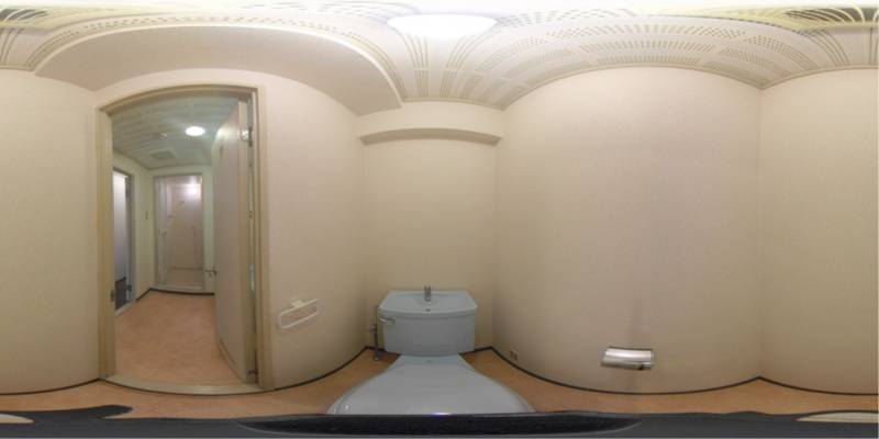 パノラマ画像トイレ