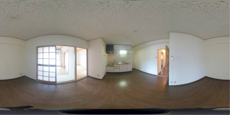 パノラマ画像リビング