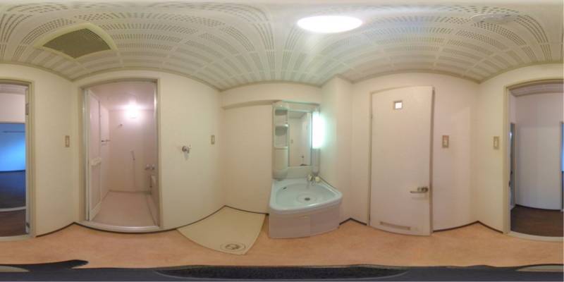 パノラマ画像洗面所