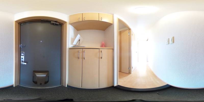 パノラマ画像玄関