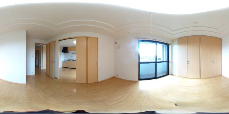 パノラマ画像洋室