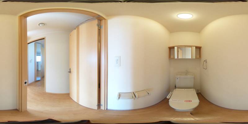 パノラマ画像トイレ