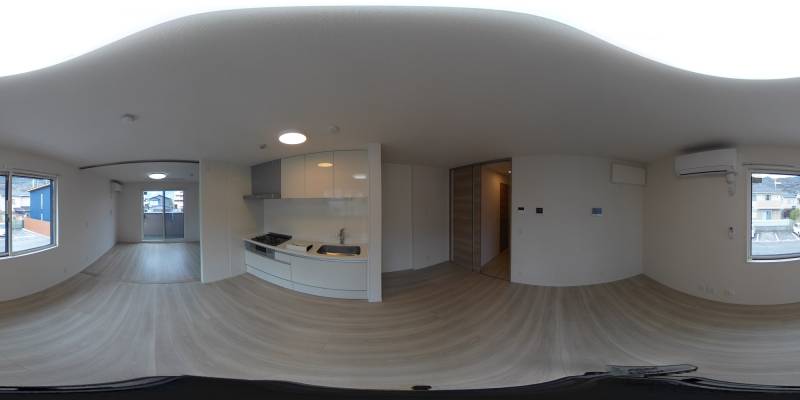 パノラマ画像リビング